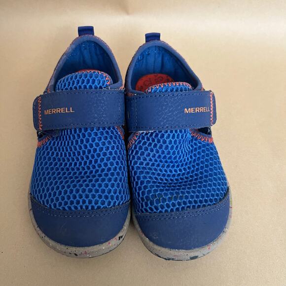 Merrell Boys Water Shoes Blue Mesh Size 9M Quick-Dry Lightweight Sneakers - Picture 3 of 11